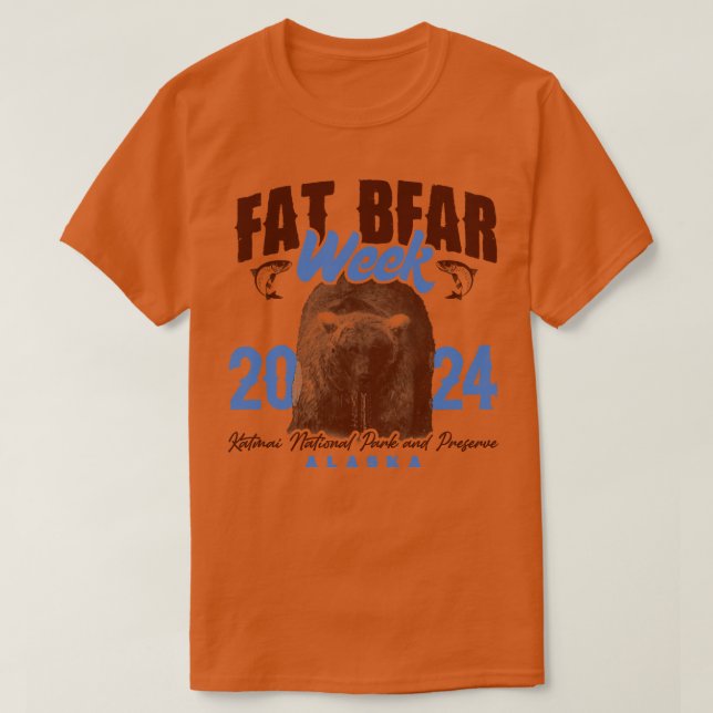 T-shirt Semaine de l'ours gras 2024 (Design devant)