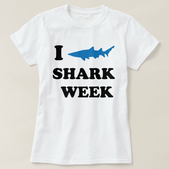 T-shirt Semaine de requin (Design devant)