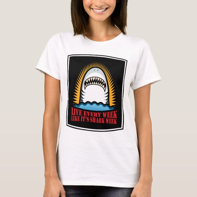 T-shirt Semaine de requin (Devant)