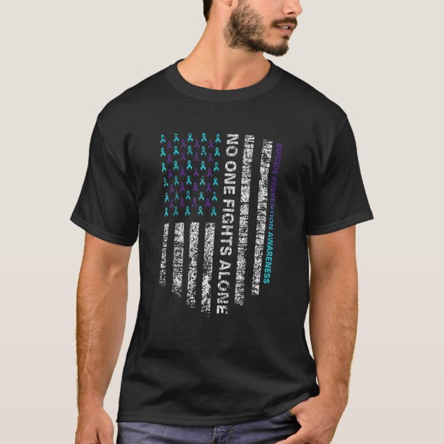 T-shirt Semaine de sensibilisation à la prévention du suic (Devant)