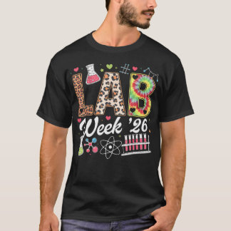 T-shirt Semaine des laboratoires 2026 Science Léopard Labo
