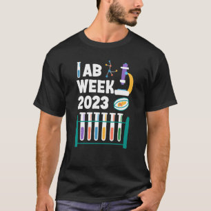 T-shirt Semaine du laboratoire 2023 Ouvriers de laboratoir