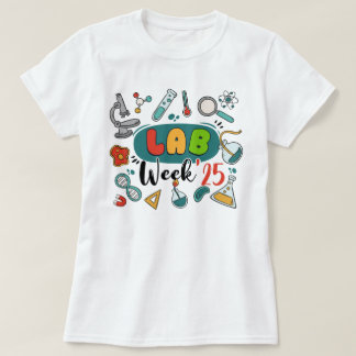 T-shirt Semaine du laboratoire 2025 Science Graduation Fut