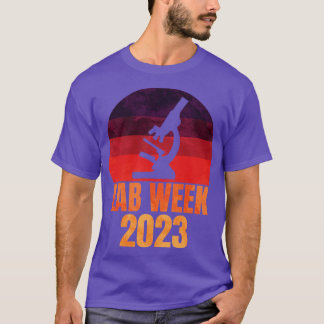 T-shirt Semaine du laboratoire rétro vintage 2023
