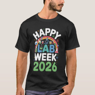 T-shirt Semaine heureuse du laboratoire 2026 Scientifique