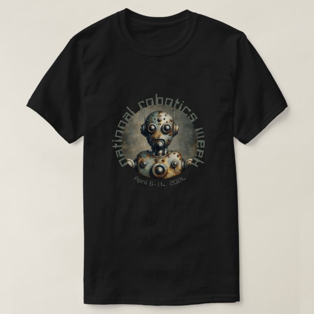 T-shirt Semaine nationale de la robotique (Design devant)