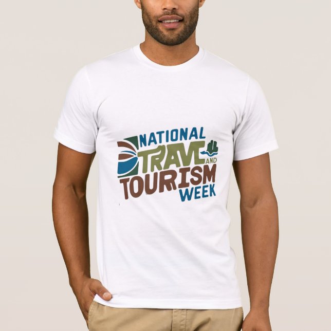 T-shirt Semaine nationale des voyages et du tourisme, Voya (Devant)