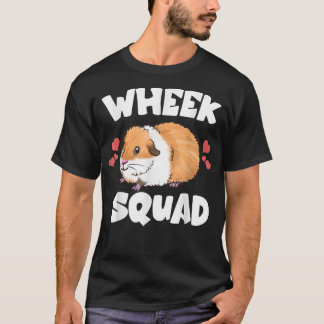T-shirt Semaine Squad mignonne Guinée Ours de porc5561