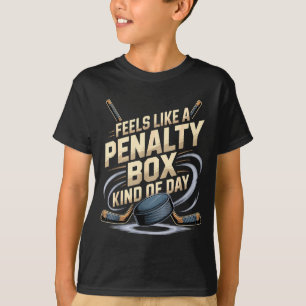 T-shirt Semble être une journée de boîte de pénalité drôle