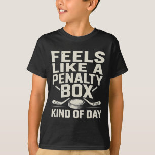 T-shirt Semble être une journée de boîte de pénalité drôle