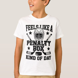 T-shirt Semble être une journée en banc des pénalités drôl
