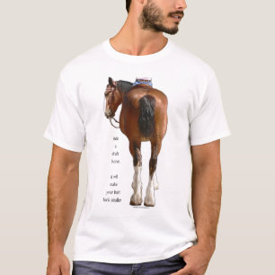 T-shirt Sembler de bout de Clydesdale petit