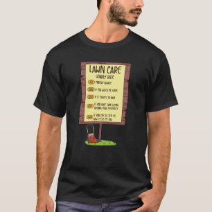 T-shirt Semelle de pelouse - Soins de pelouse tarif horair