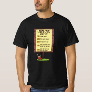 T-shirt Semelle de pelouse - Soins de pelouse tarif horair