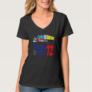 T-shirt Semi Camion 12e anniversaire Big Rig Trucker Artic