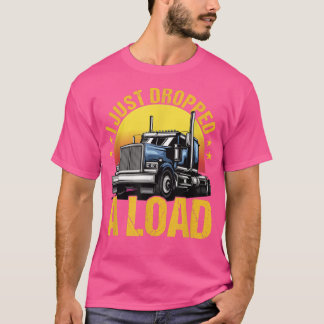 T-shirt Semi Camion Pour Conducteur De Camion - Camion 254