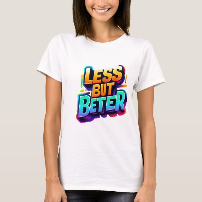 T-SHIRT SEMI MAIS MIEUX, (Devant)