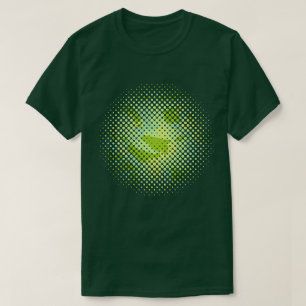 T-shirt Semi-tonalité Motif de Camo SpringTime