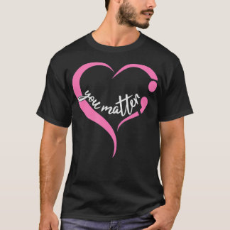 T-shirt Semicolon de la jeunesse Santé mentale et suicide 