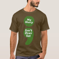 Semicolon de sensibilisation à la santé mentale Mo