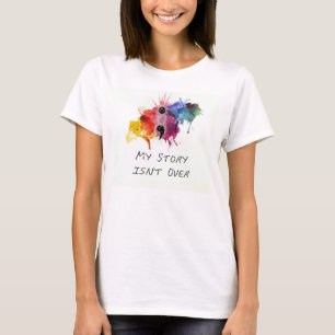 T-shirt Semicolon- My Story Isnt Over