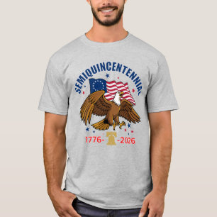 T-Shirt Semiquincentenaire Aigle américain