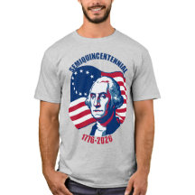 T-shirt Semiquincentenaire George Washington