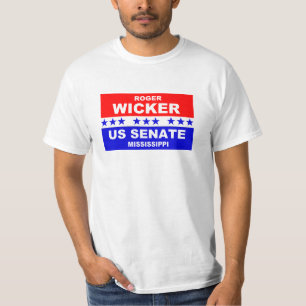T-shirt Sénat en osier 2018 de Roger Mississippi USA