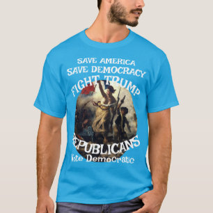 T-SHIRT SÉNAT FW FV CONGRESSMAN HG VOTE DE TÔT PAR LA POST