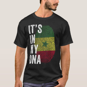 T-shirt Sénégal C'est Dans Mon ADN Empreinte Sénégalaise M