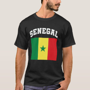 T-shirt Sénégal Drapeau Patrimoine sénégalais Culture séné
