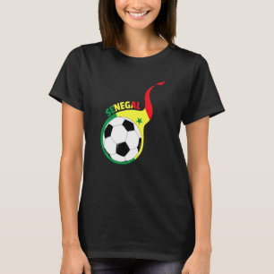 T-shirt Sénégal Football Afrique Football 2022 Coupe