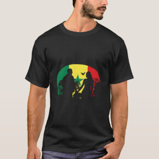 T-shirt Sénégal Sénégalais Afrique de l'Ouest Fierté Amour