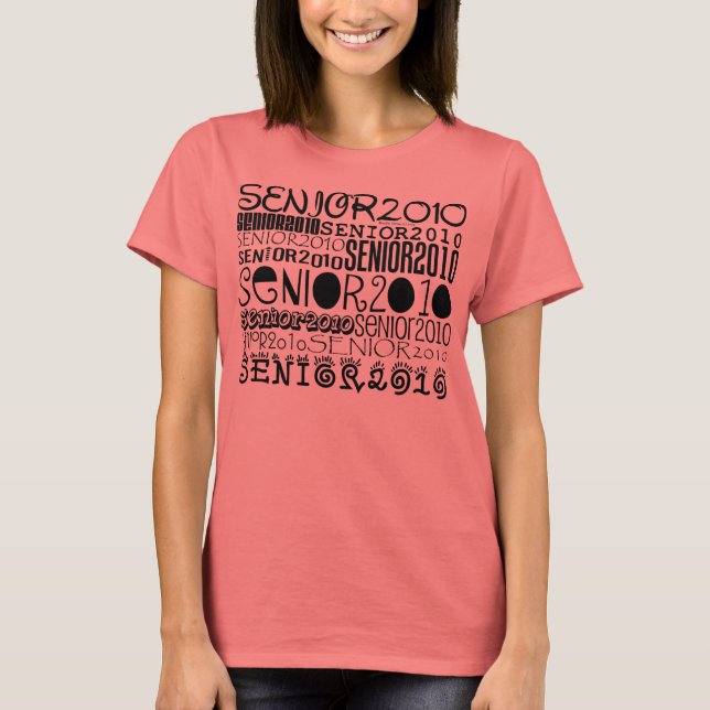 T-shirt Senior 2010 - Chemise (Devant)