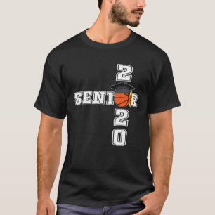 T-shirt Senior 2020 Basketball Players Lycée Graduat