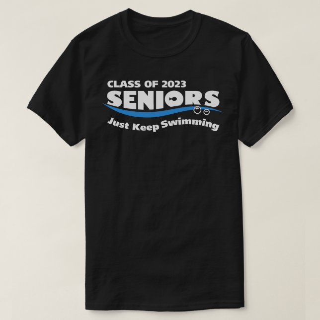 T-shirt Senior 2023 Classe de 2023 Graduate 45 (Design devant)