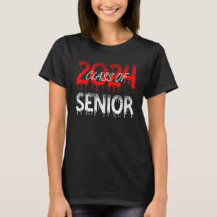 T-shirt Senior 2024 CLASSE OF 2024 Graduation or First Day