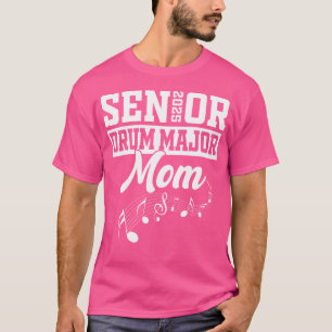 T-shirt Senior 2025 Drum Major Maman Marching Band Classe