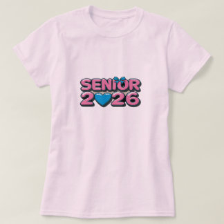 T-shirt senior 2026 - Classe de fin d'études de 20