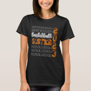 T-shirt Senior Basketball Sister 2023 Sport Lover Fier Gr