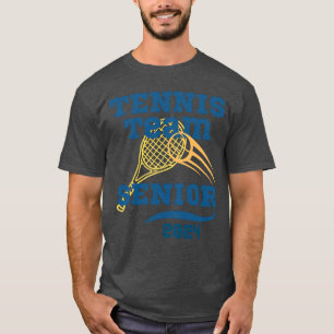 T-shirt Senior de l'équipe de tennis personnalisée