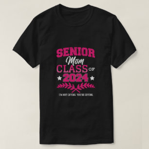 T-shirt Senior Mom Class of 2024 Proud Mama Funny