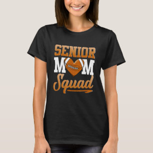 T-shirt Senior Mom Squad de football américain rugby
