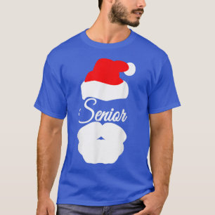 T-SHIRT SENIOR SANTA CLAUS NICHOLAS COSTUME HOMME PÈRE GRA