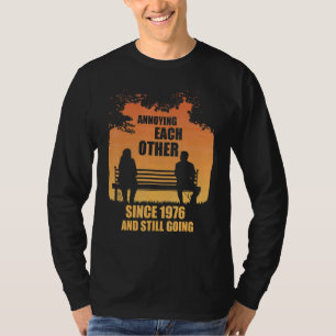 T-shirt S'Ennuyer Depuis 1976 Et Rester Au Soleil