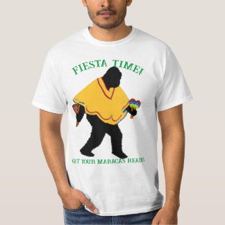 T-shirt Señor Squatcho de Mayo avec Poncho
