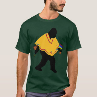 T-shirt Señor Squatcho de Mayo avec Poncho