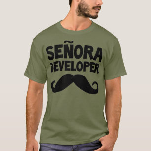 T-shirt Senora Développeur Funny STEM Informatique