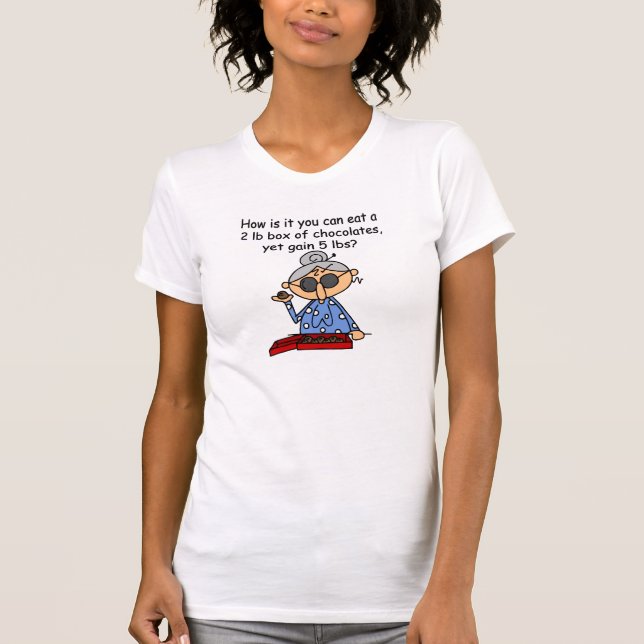 T-shirt Sens de chocolat (Devant)