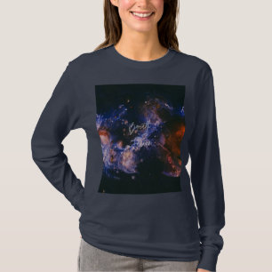 T-shirt Sens de la fusion cosmique à travers les yeux